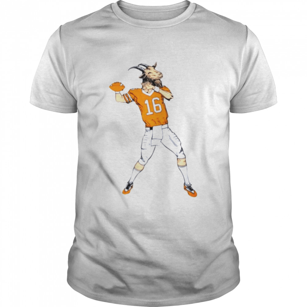 Peyton Manning 16 Goat shirt