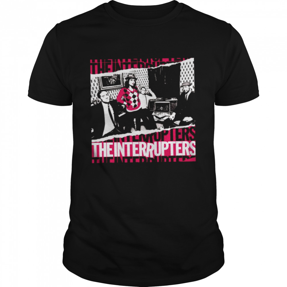 Pink Illustration Punk Rock Ska The Interrupters shirt