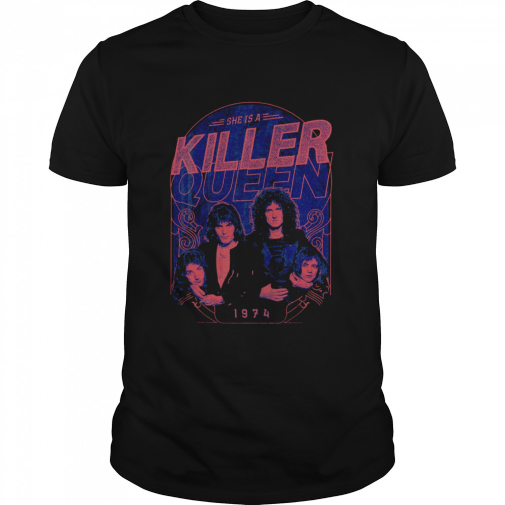 She Is A Killer Queen 1974 shirt