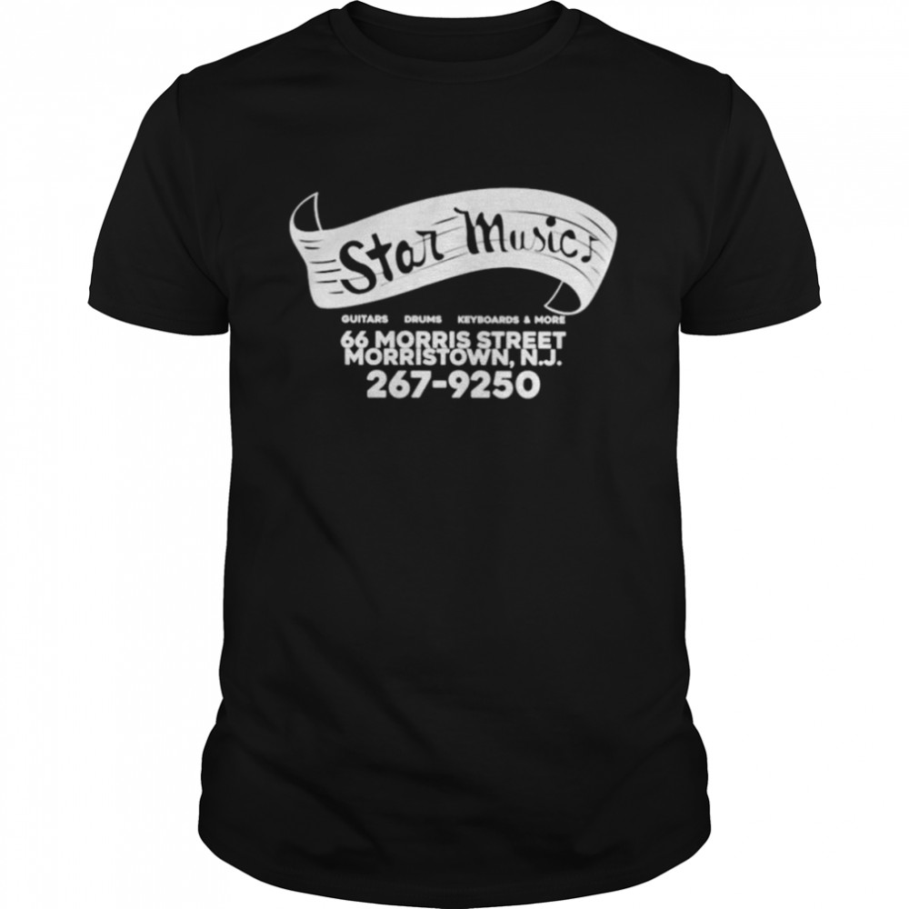 Star Music 66 morris street morristown shirt