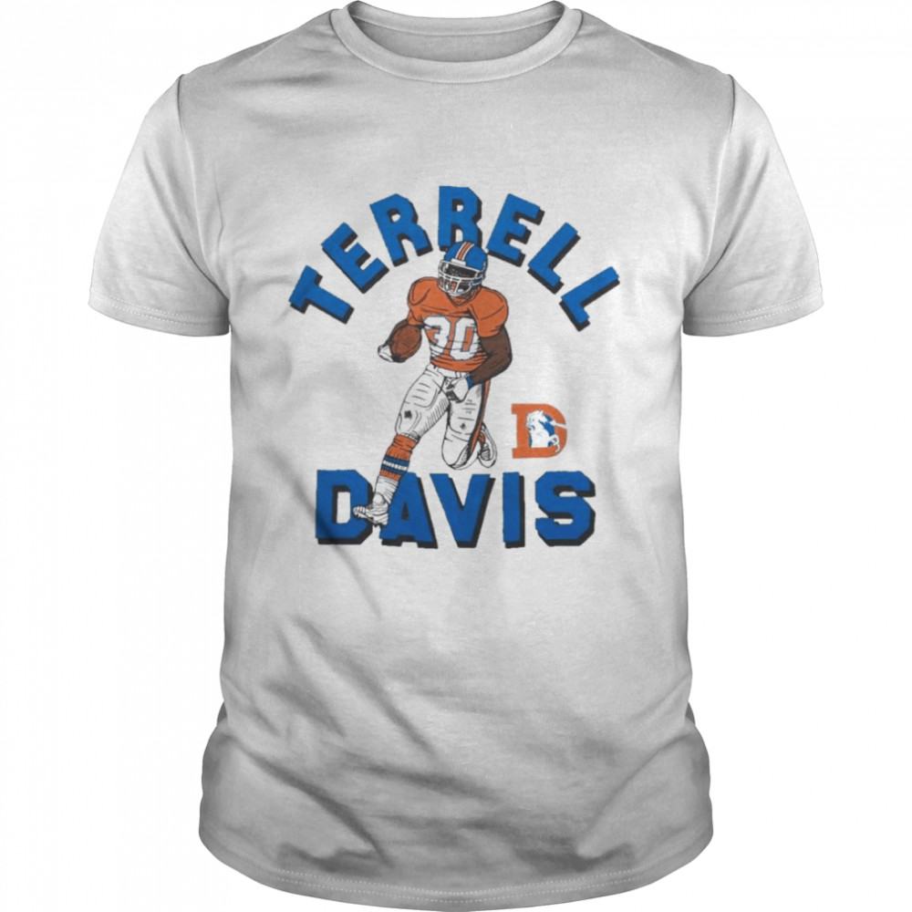 Terrell Davis Denver Broncos shirt