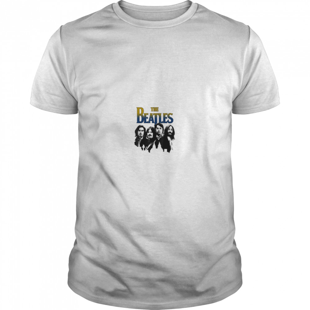 The Beatles black and white skyline T-Shirt