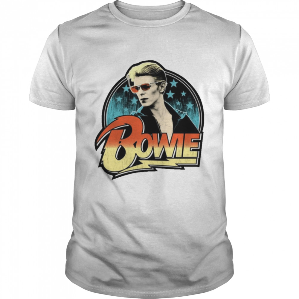 The Bowie Portrait Bow Retro shirt