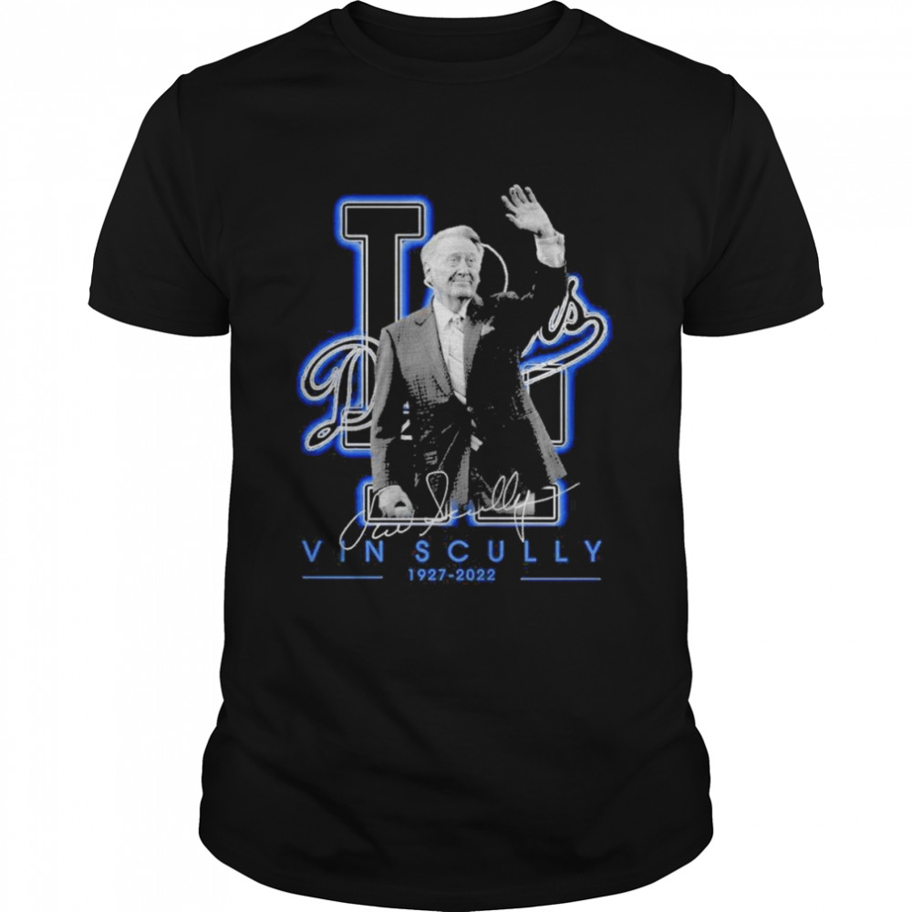 Vin Scully 1929 2022 Los Angeles Dodgers Signature Shirt