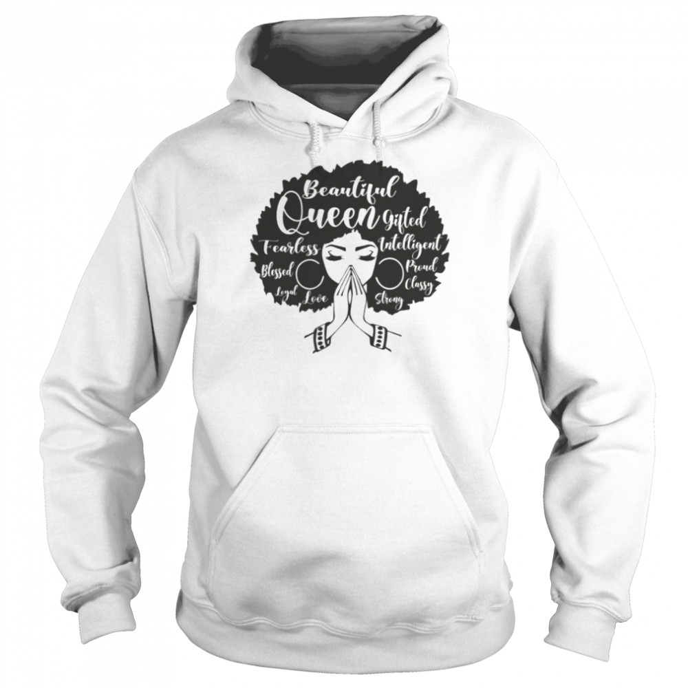 Afro Woman Praying  Unisex Hoodie