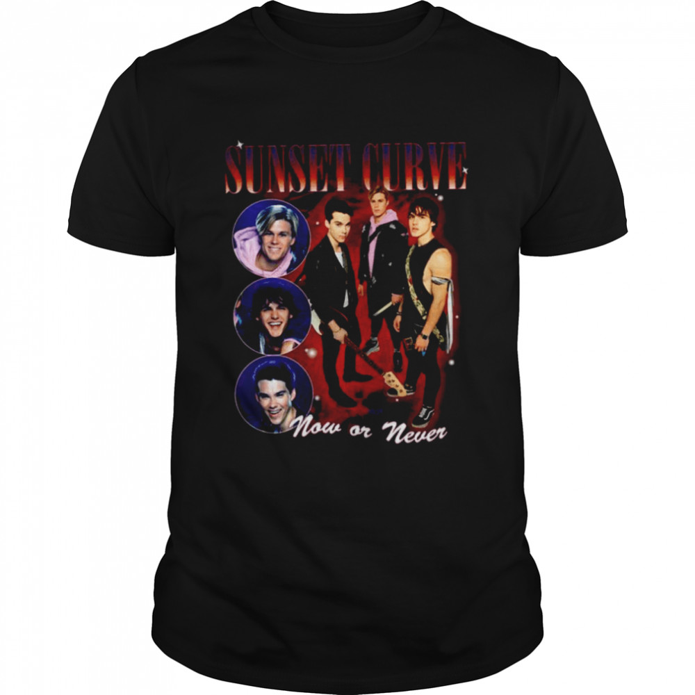 Band Bootleg V.2 Sunset Curve shirt