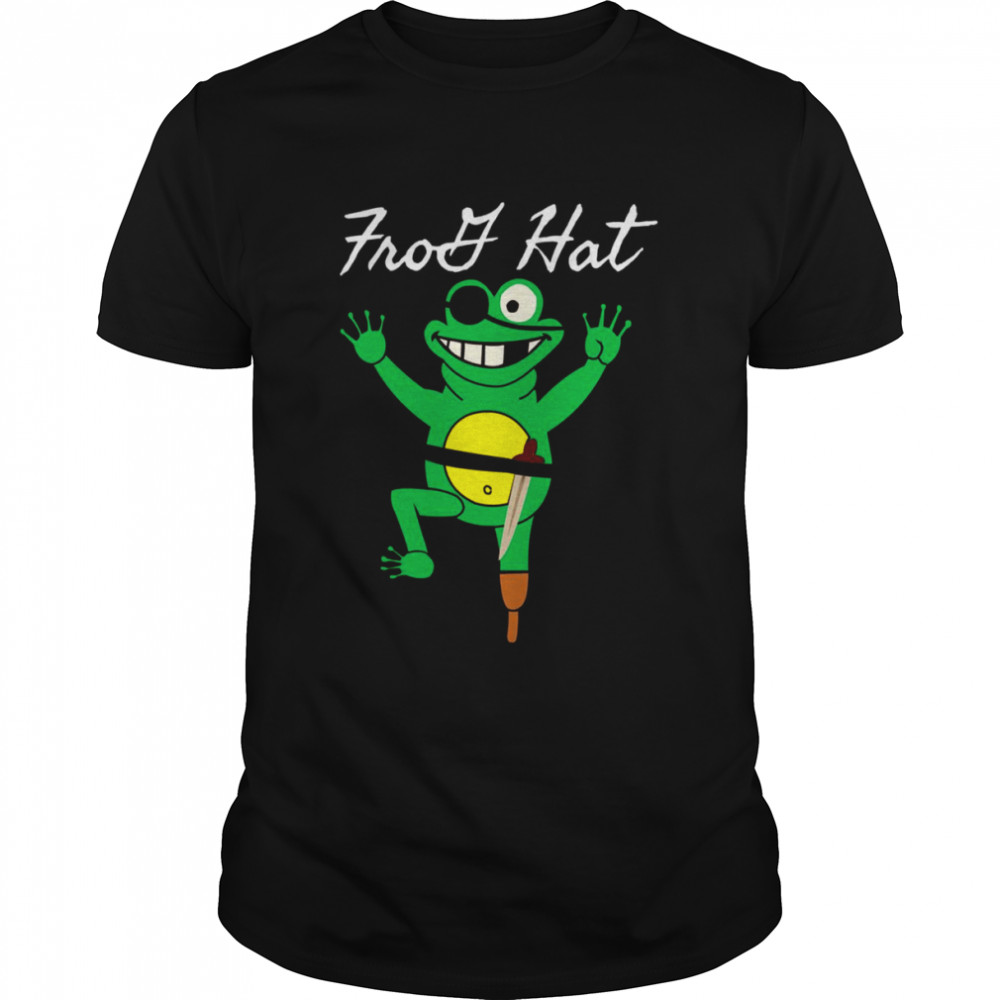 Barber Frog Hat Garf shirt