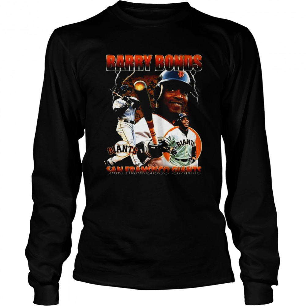 Barry Bonds San Fransisco Giants Vintage shirt Long Sleeved T-shirt