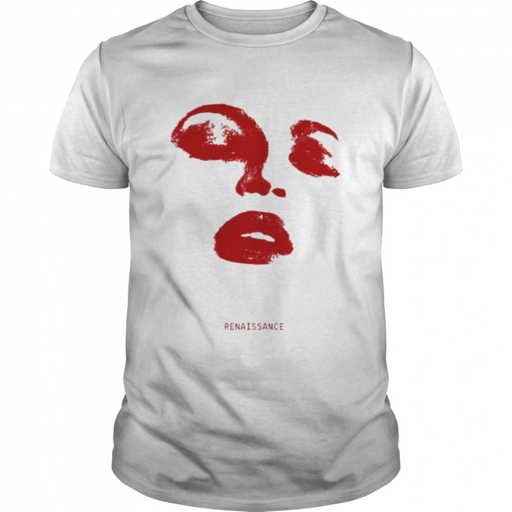 Beyonce Renaissance Face Ringer Shirt