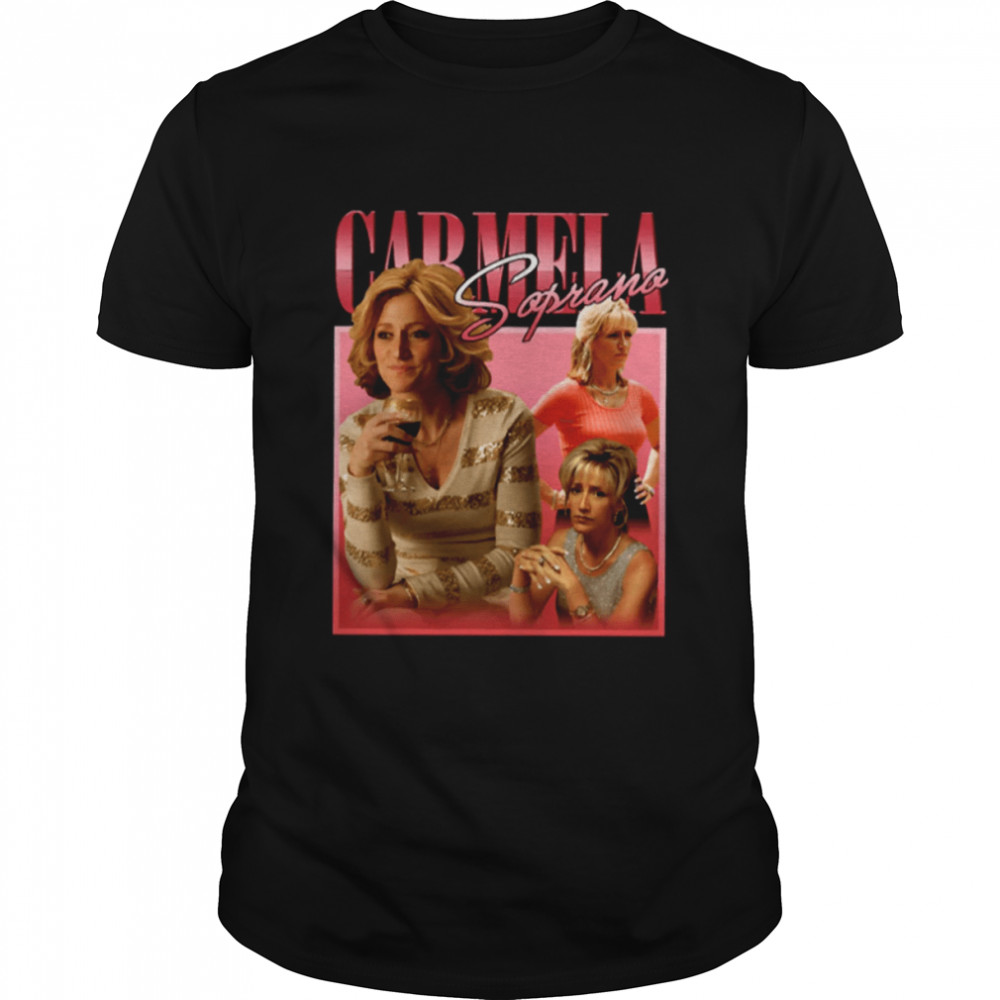 Carmela Soprano Vintage Merch Mafia Inspired shirt