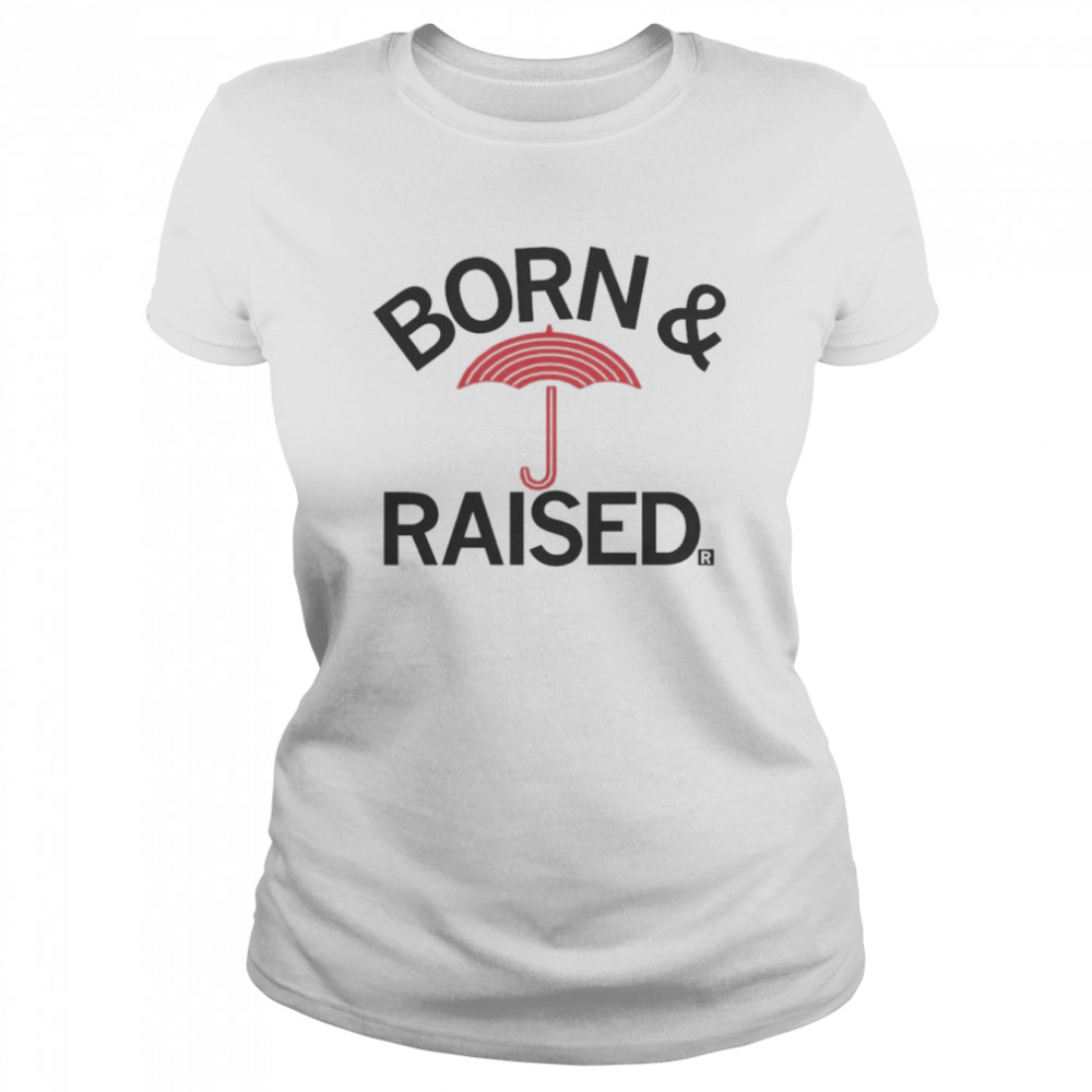 Des Moines Born and Raised shirt Classic Women's T-shirt