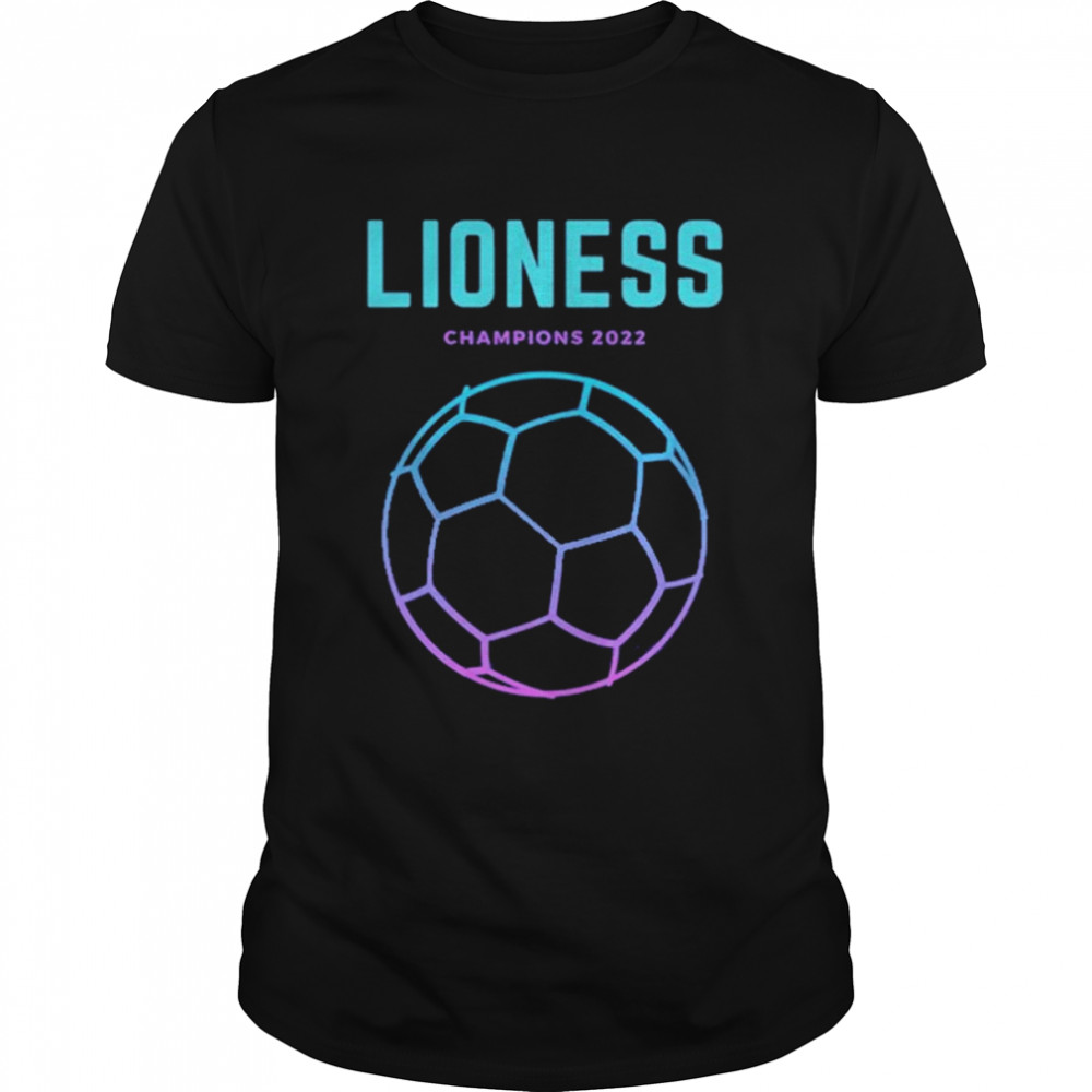 England Lionesses Womens Winning Chamionship Team 2022 T-Shirt