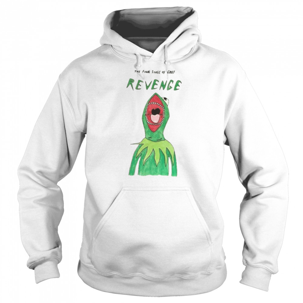 Green frog the final stage of grief revenge shirt Unisex Hoodie