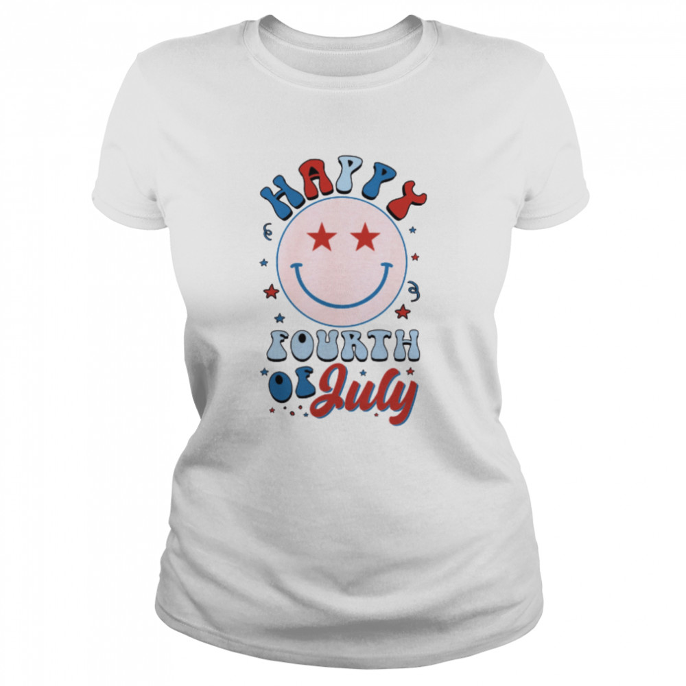 Happy Fourth Of July  4th Of July shirt Classic Women's T-shirt
