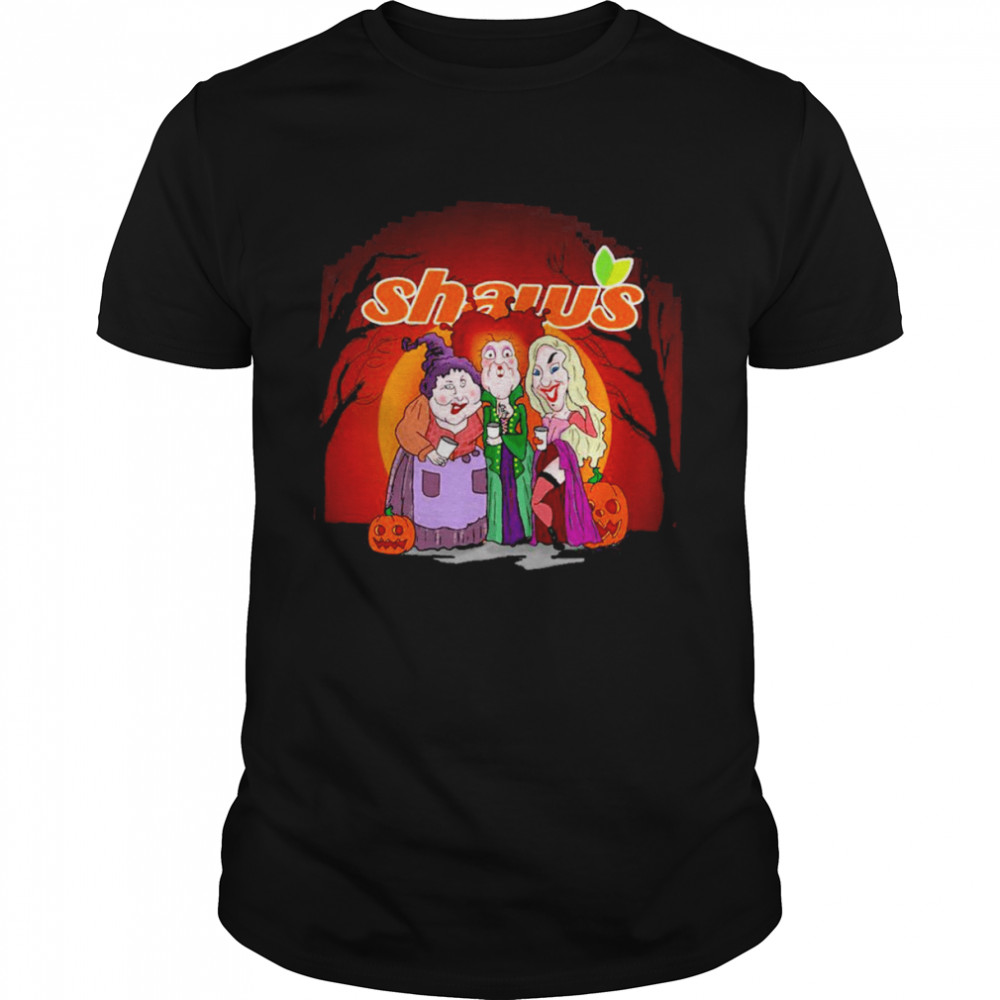 Hocus Pocus Sanderson Sisters Shaw’s Supermarkets Halloween 2022 shirt