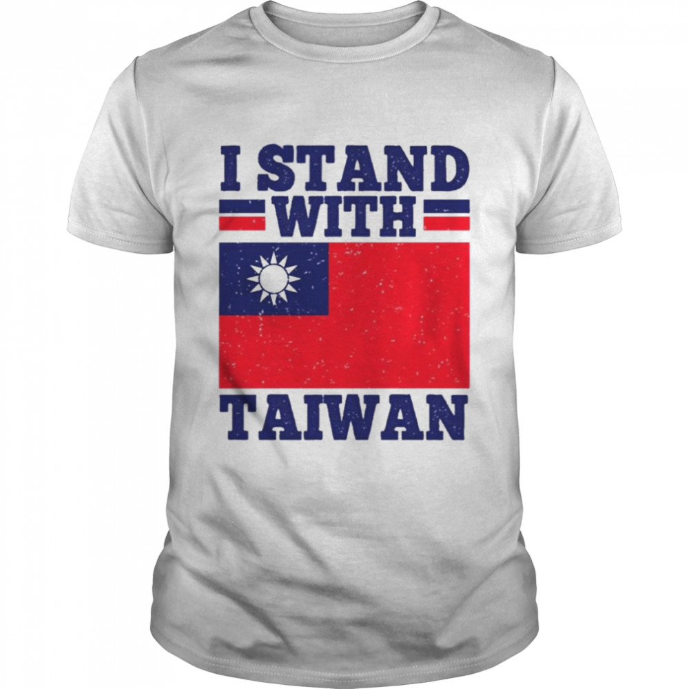 I Stand With Taiwan Flag Unisex T-Shirt