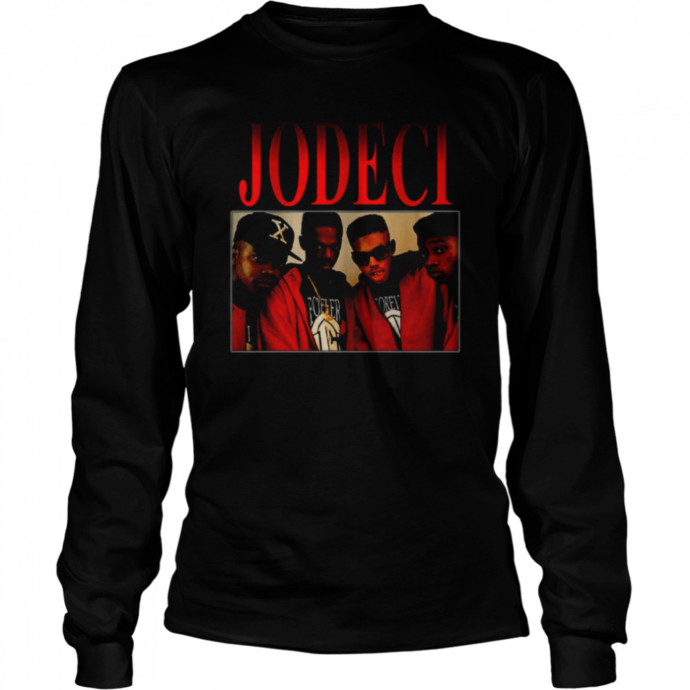 Jodeci 90s R&b Rap Hip Hop Music shirt Long Sleeved T-shirt