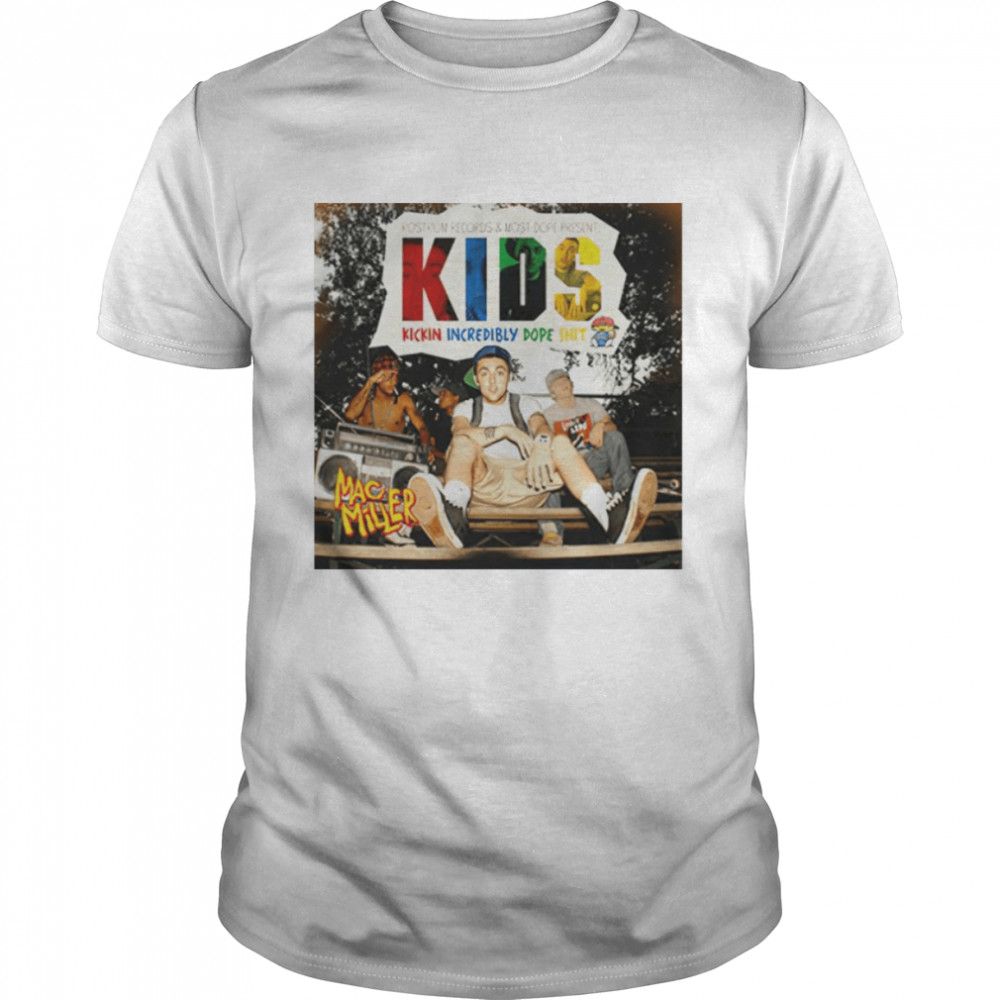 Mac Miller Kids album shirt