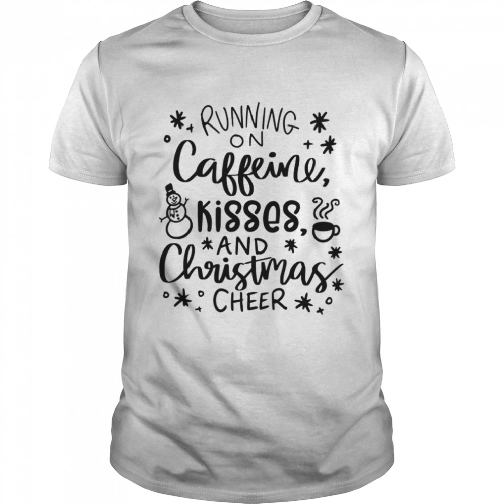 Running on Caffeine Kisses T-Shirt