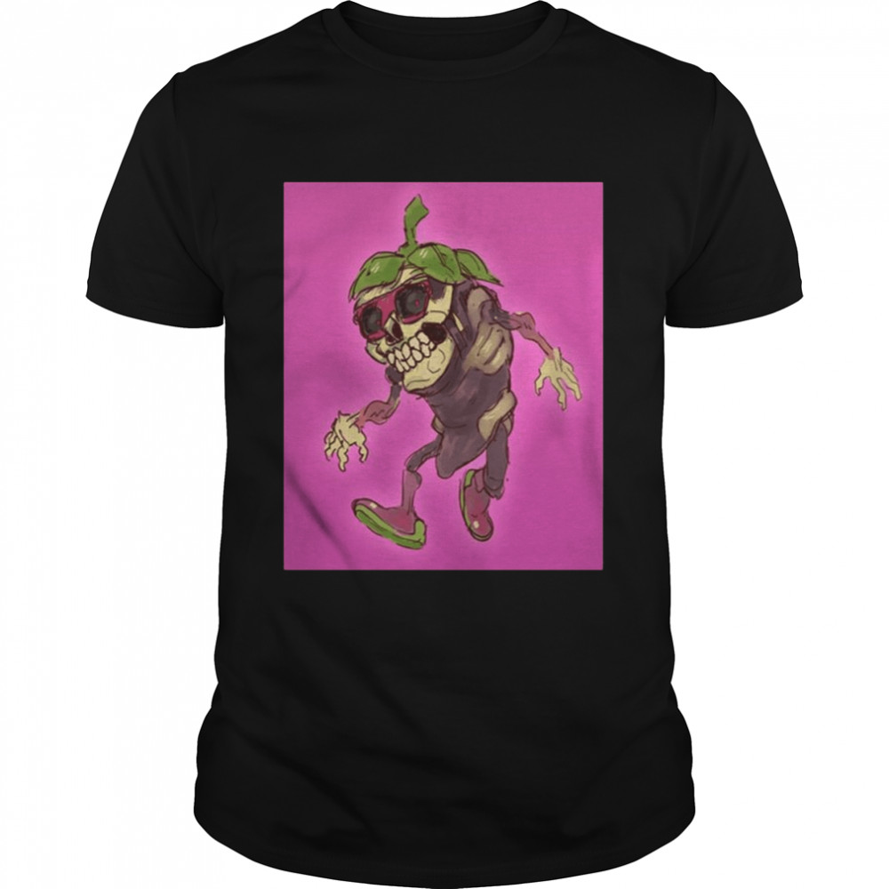 The Demon Pink Art Grayfruit shirt