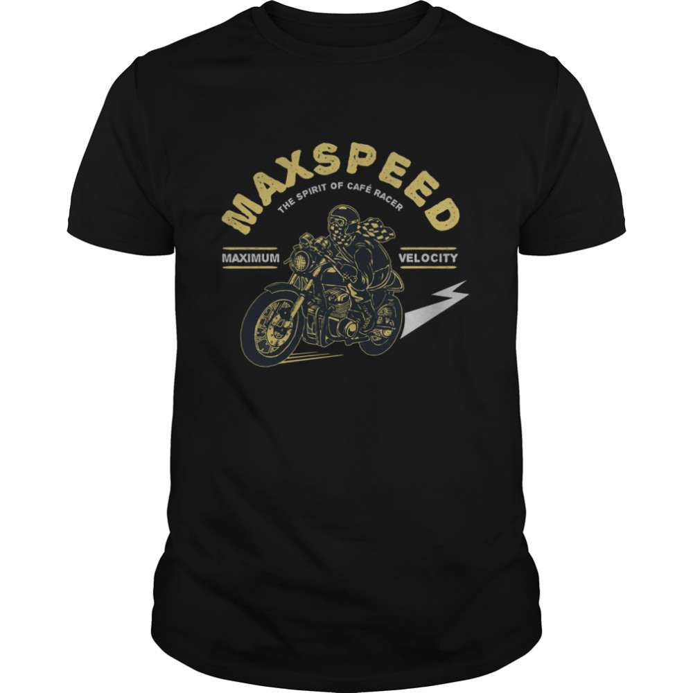 The Spirit Of Cafe Race Bikers shirt