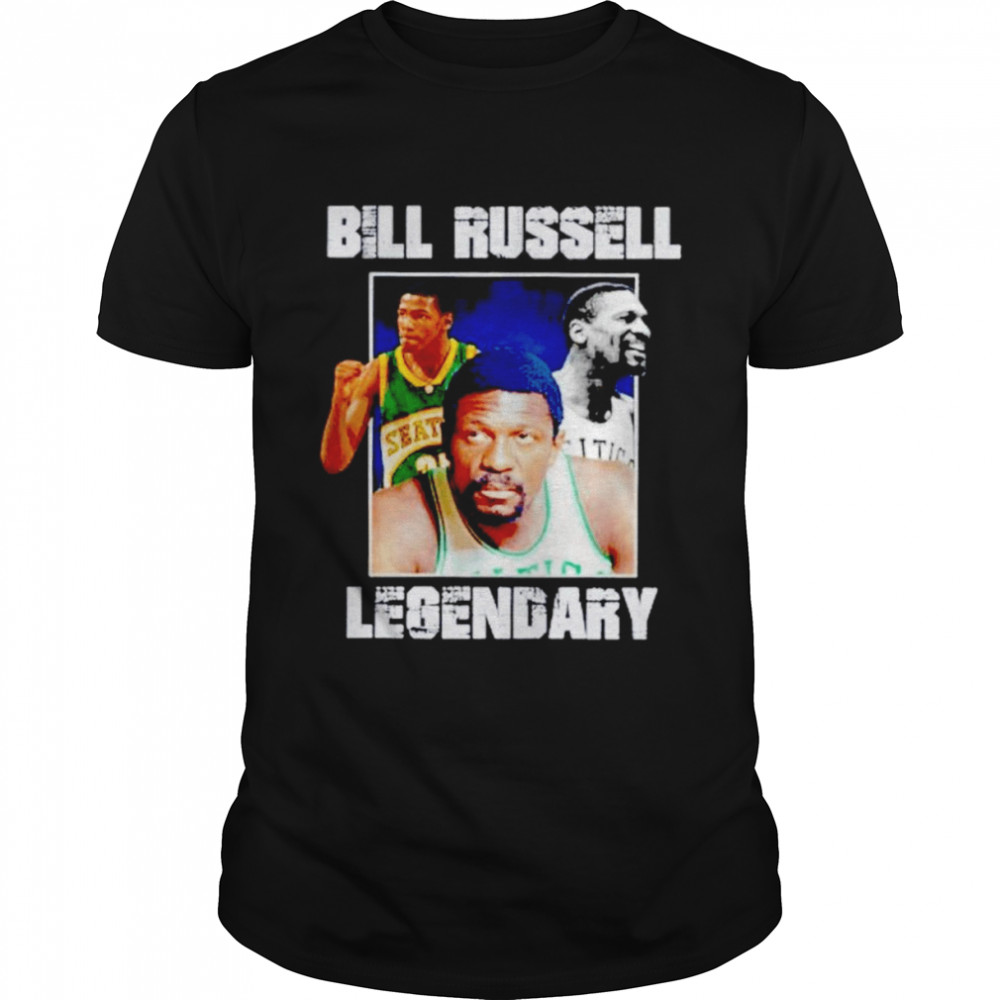Vintage Bill Russell Legendary Rest In Peace 1934-2022 shirt