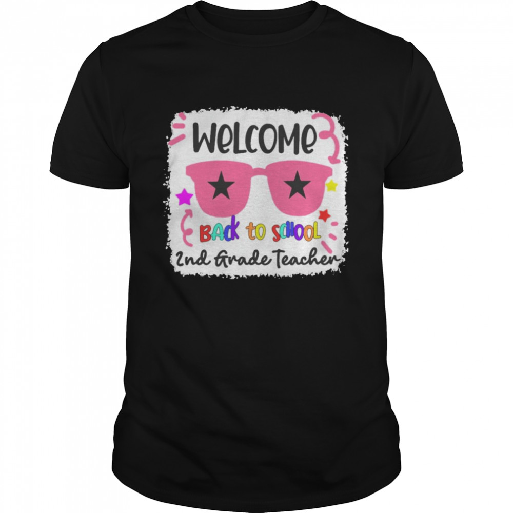 Welcome Back To School 2nd Grade Teacher Shirt