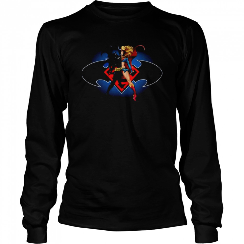 Batgirl and supergirl Dc comics 2022 shirt Long Sleeved T-shirt