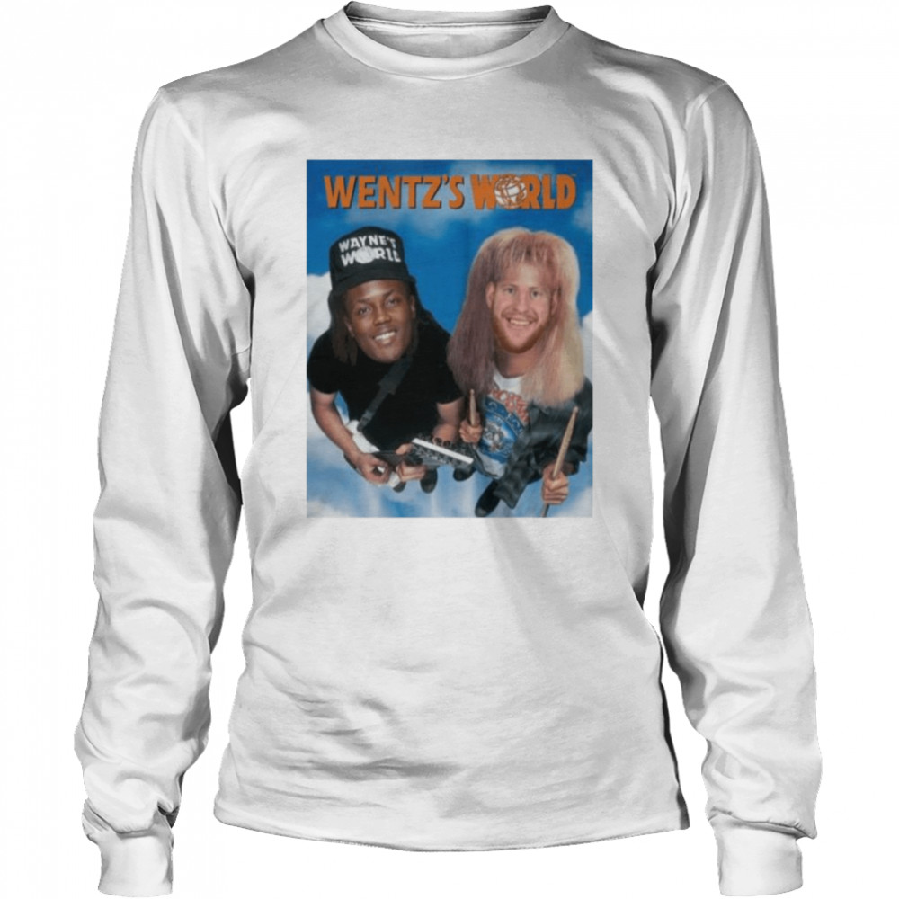 Commanders Wentz’s World Terry McLaurin And Carson Wentz  Long Sleeved T-shirt