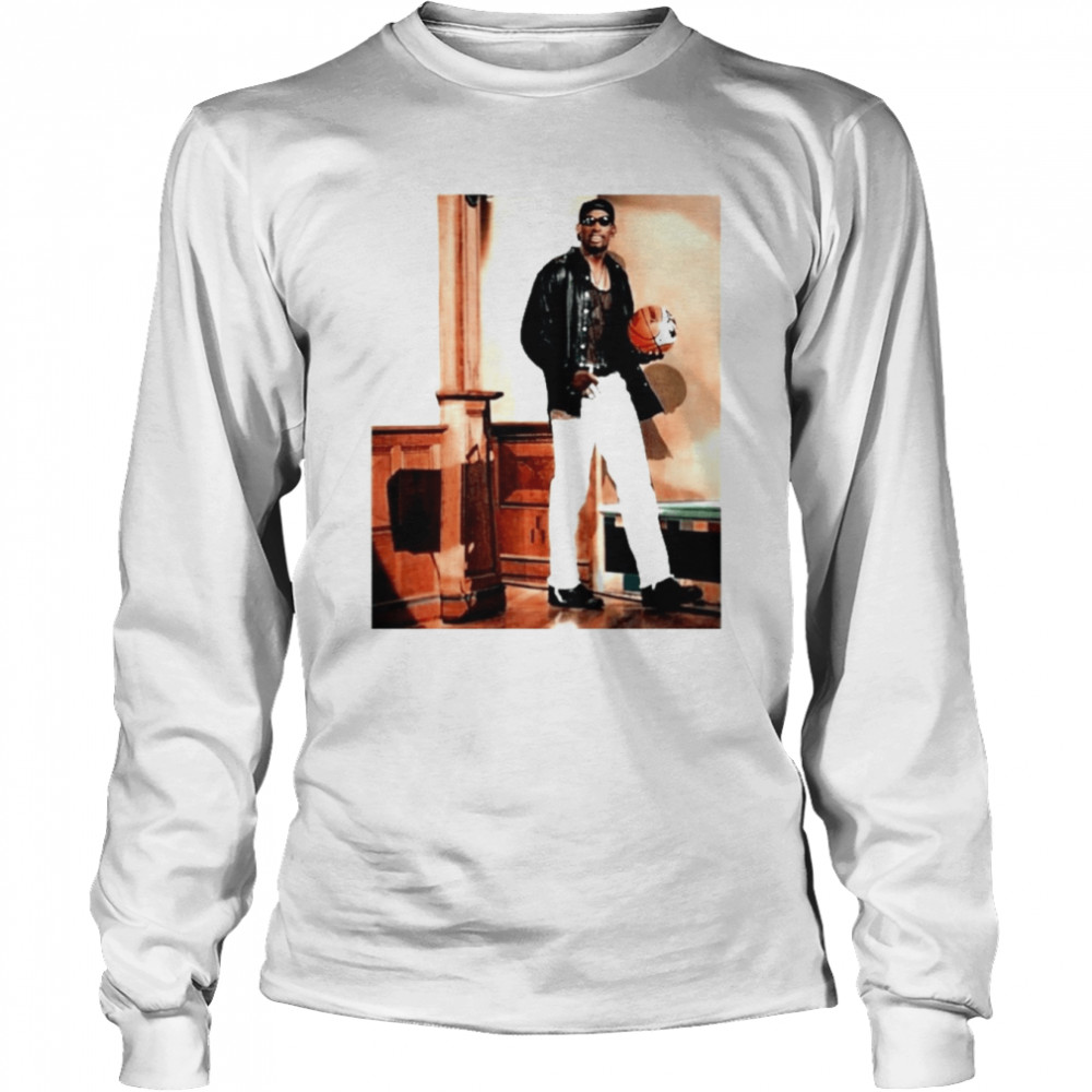 Daily Life Of The Worm Dennis Rodman  Long Sleeved T-shirt