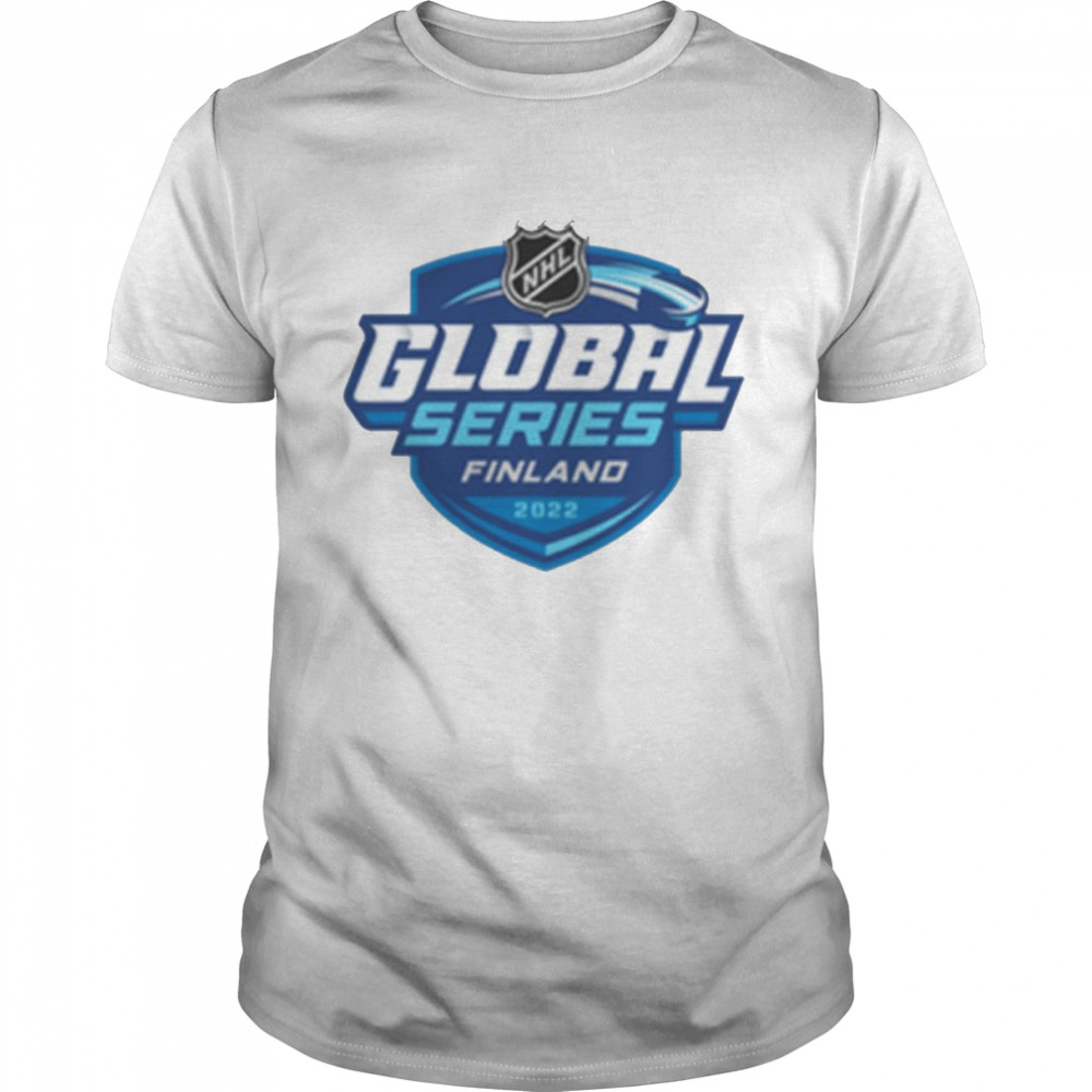 Global Series Finland 2022 Primary Logo Graphic NHl T-Shirt