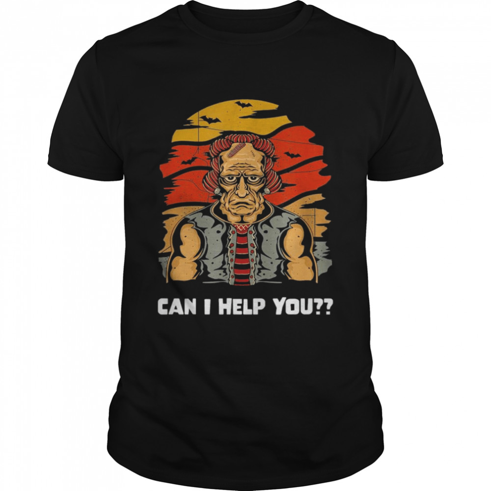 Halloween Monster Can I Help You T-Shirt