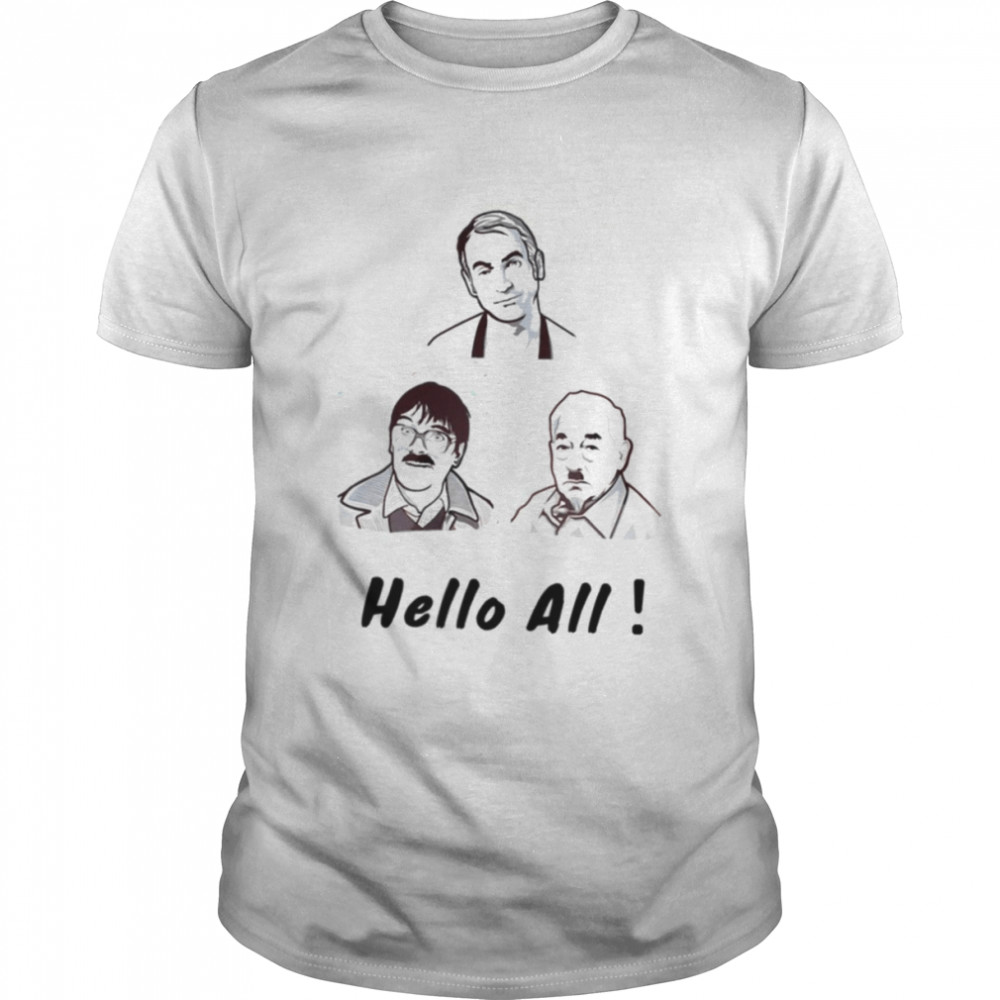 Hello All Shalom Jim Martin From Friday Night Dinner Funny Neighbours Tv Show shirt