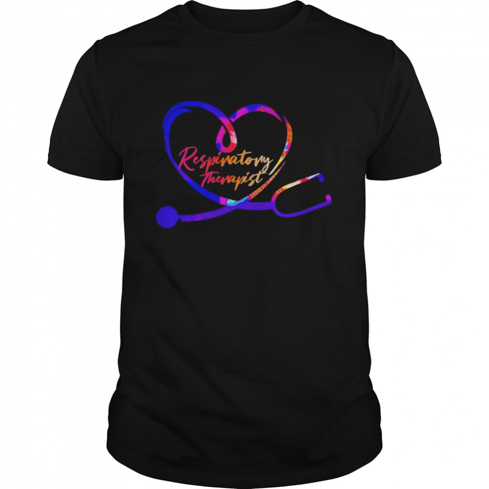 Nursing Is A Work Of Heart Respiratory Therapist Shirt