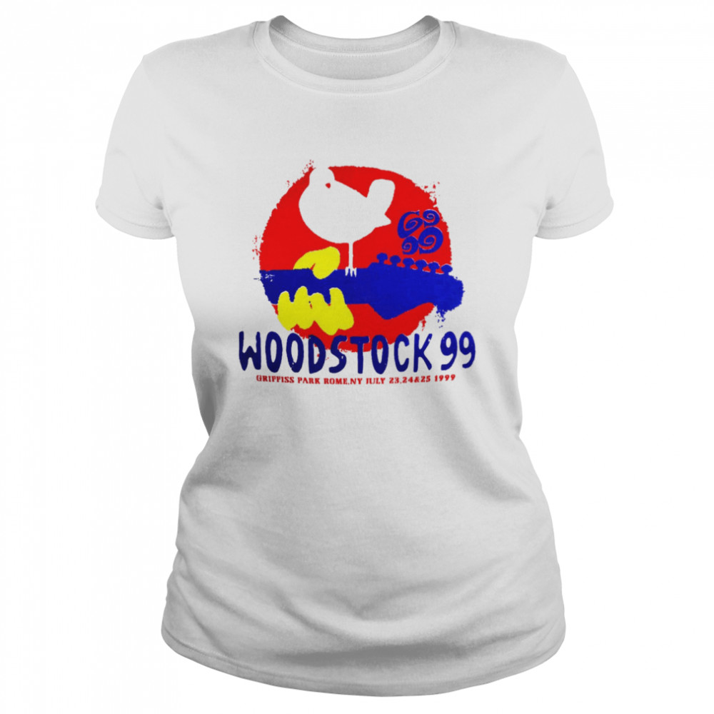 NY Woodstock1999 shirt Classic Women's T-shirt
