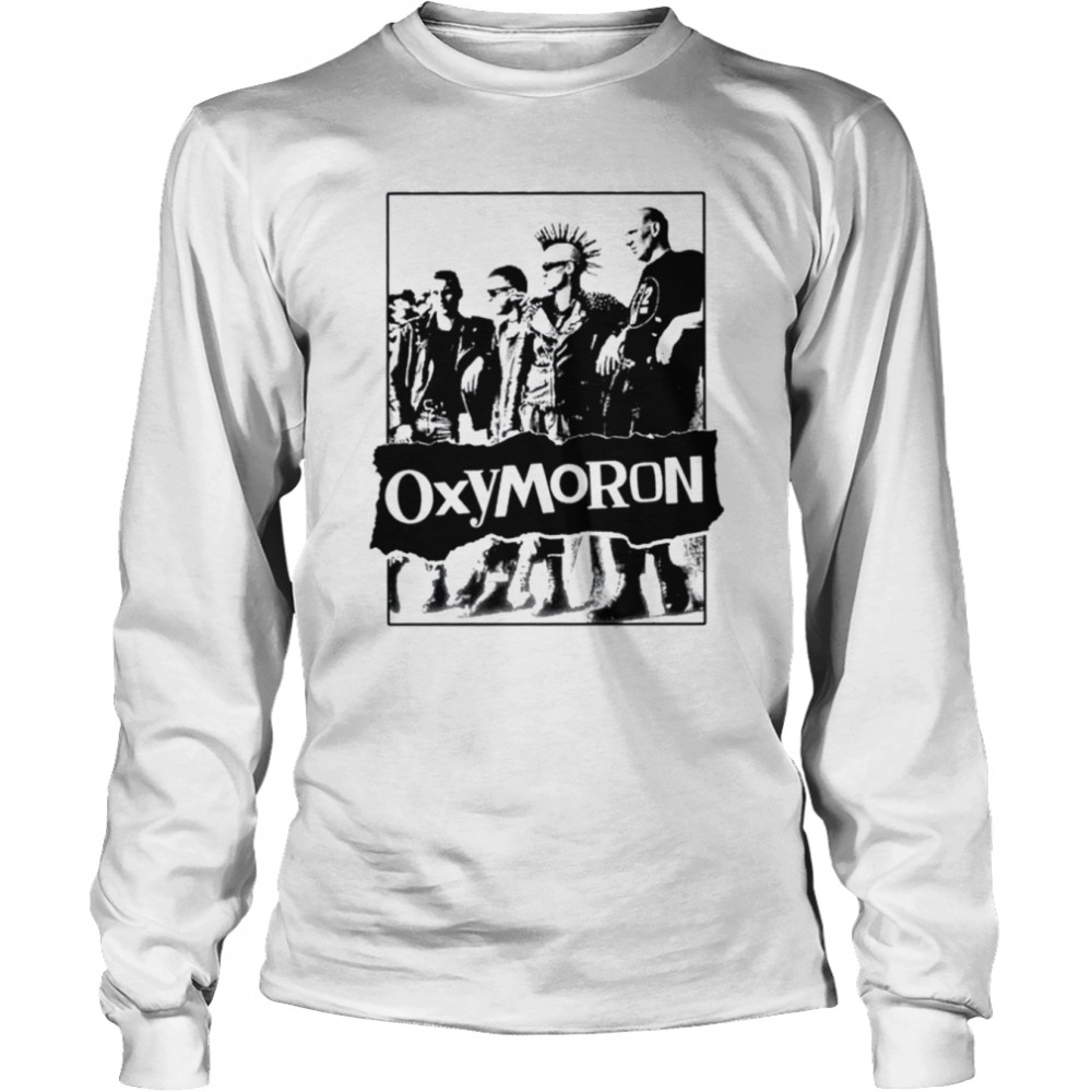 Oxymoron Premium The Varukers shirt Long Sleeved T-shirt