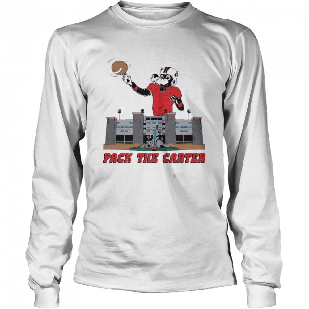 Pack The Carter NC State Wolfpack  Long Sleeved T-shirt