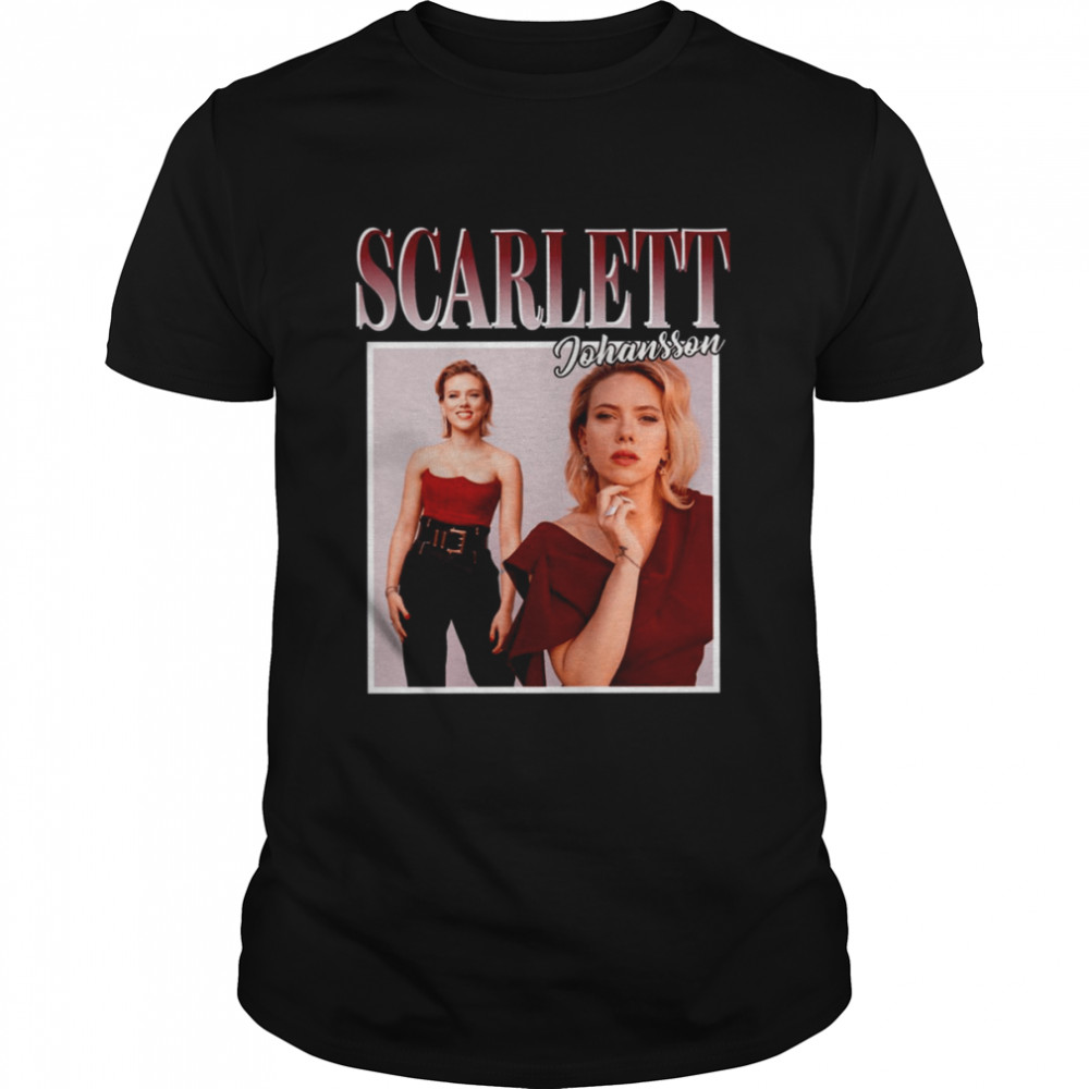 Scarlrtt Johansson Jamie Lee Curtis shirt