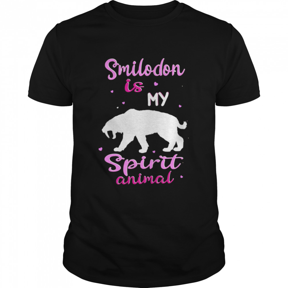 Smilodon Spirit Animal shirt