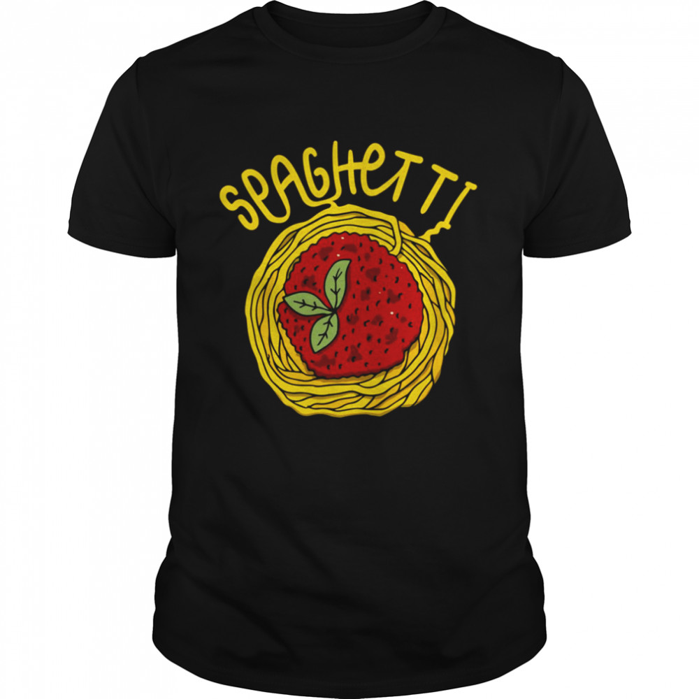 Sphagetti shirt