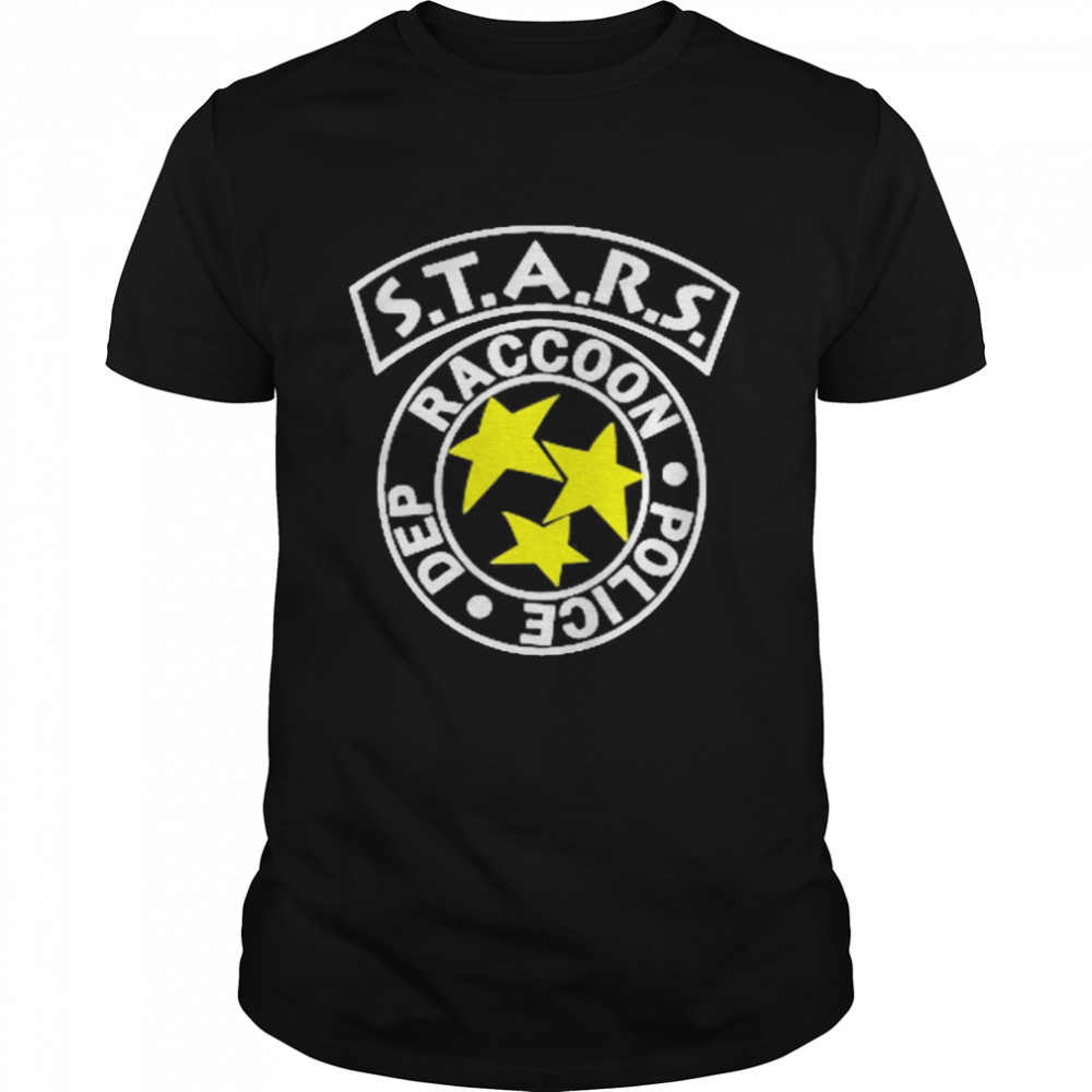 Stars Raccoon Police Dep Shirt