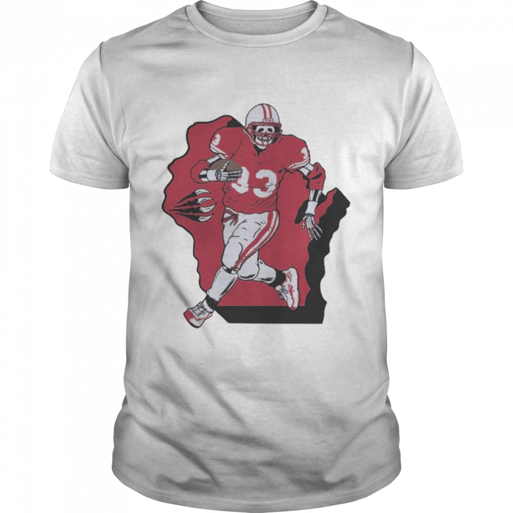 W FOOTBALL Wisconsin Badgers Shirt