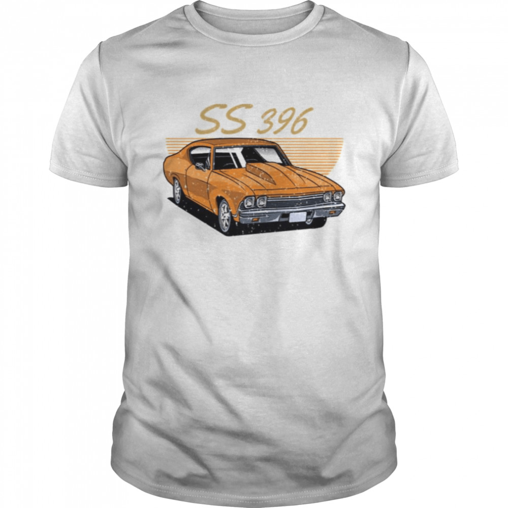 1968 Chevelle Ss 396 Retro Nascar Car Racing shirt