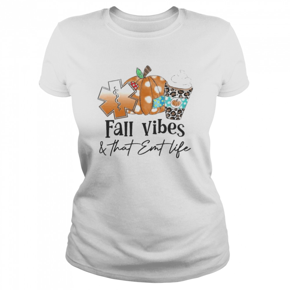 Fall vibes and that ENT life leopard shirt Classic Women's T-shirt
