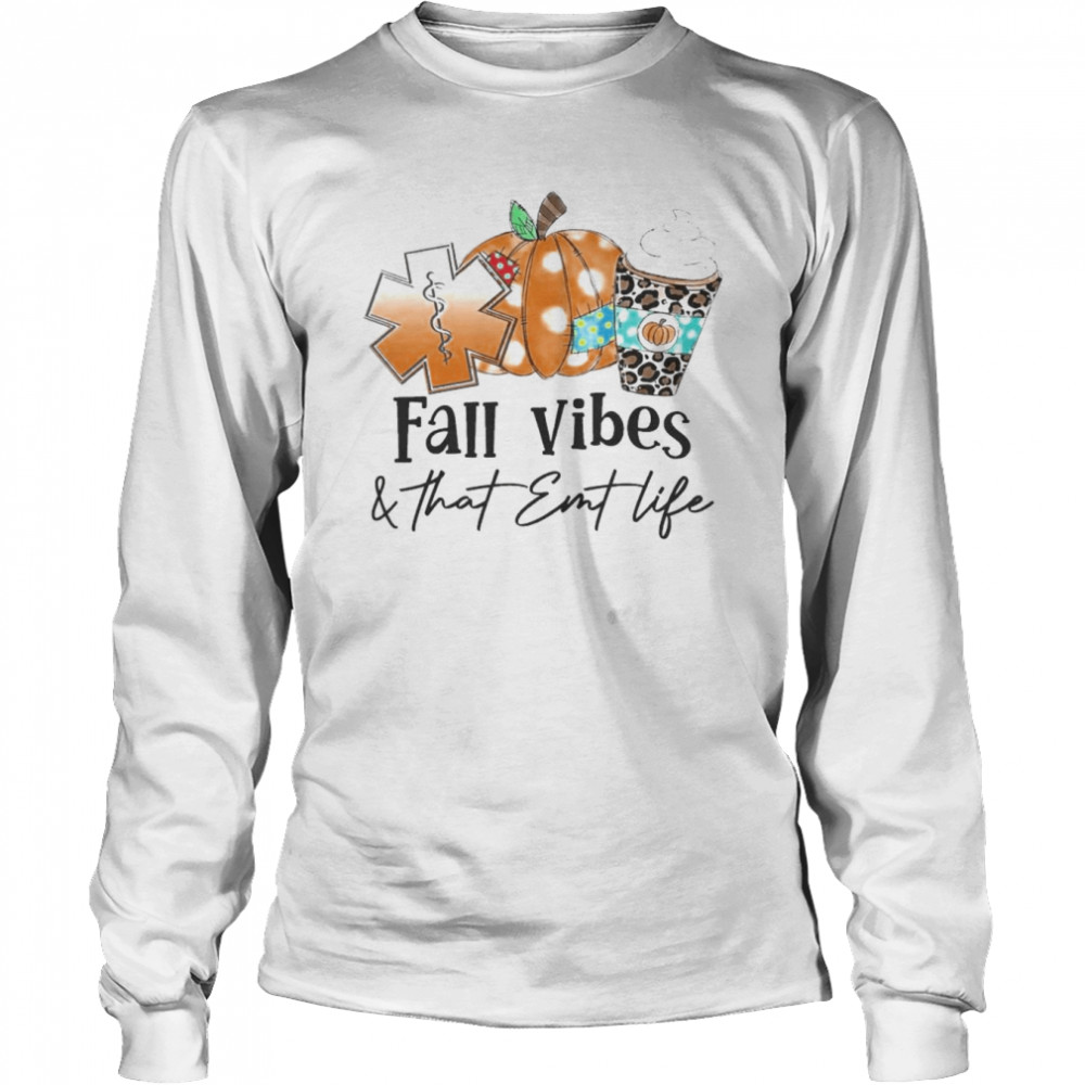 Fall vibes and that ENT life leopard shirt Long Sleeved T-shirt