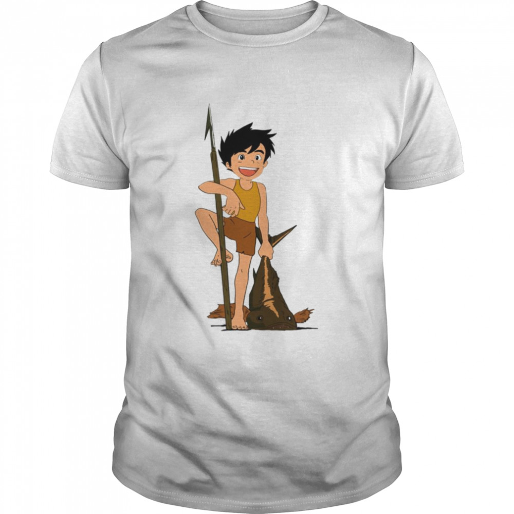 Fan Art Design Triblend Jimsy Conan The Future Boy shirt