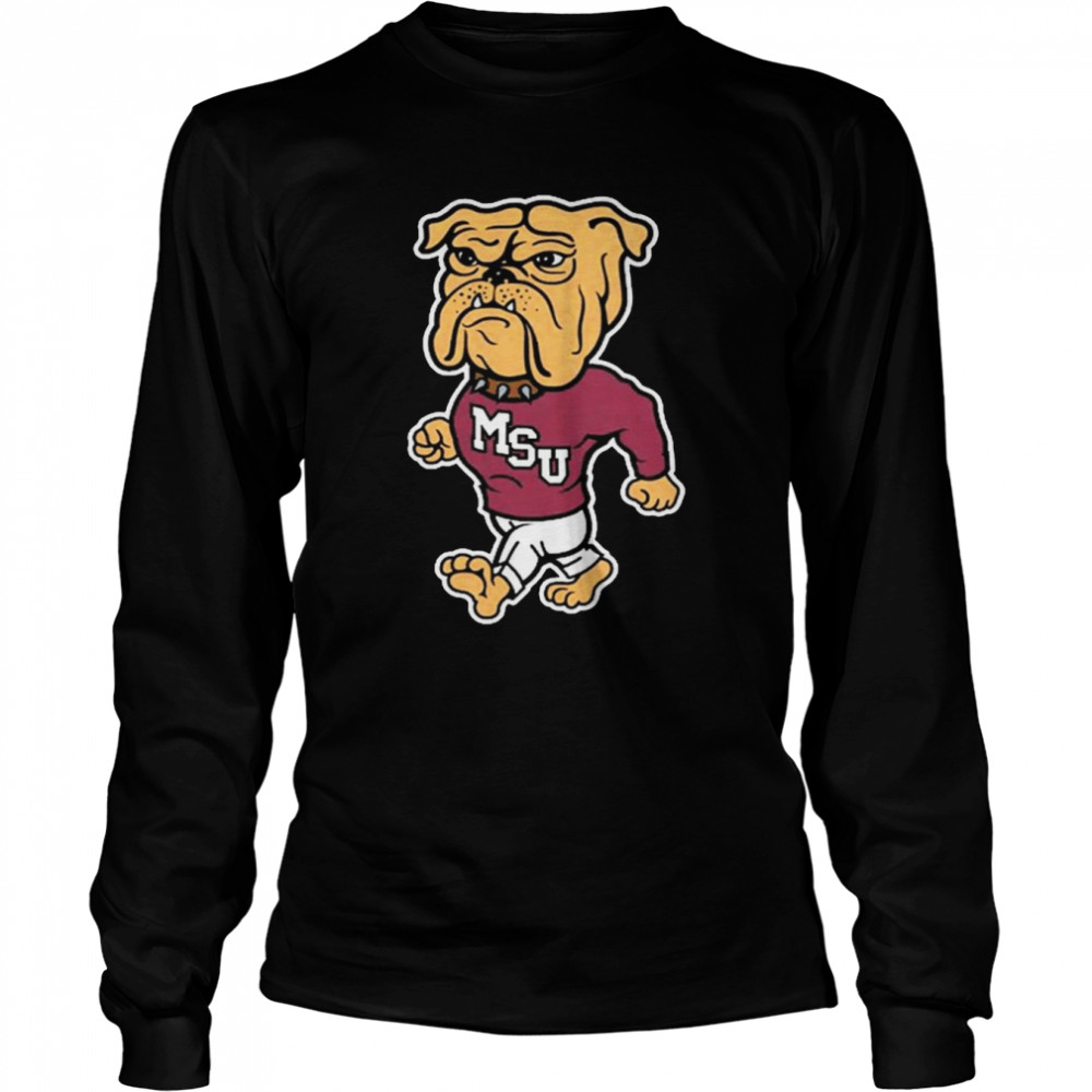 MSU Vault Walking Bully Logo T- Long Sleeved T-shirt