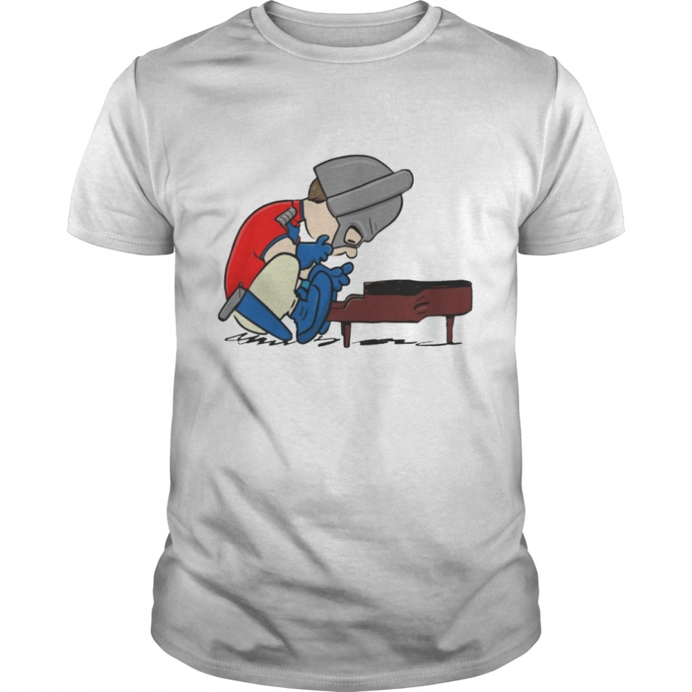 Peacemaker Plays Piano Peacemaker Schroeder Peanuts Insprired shirt