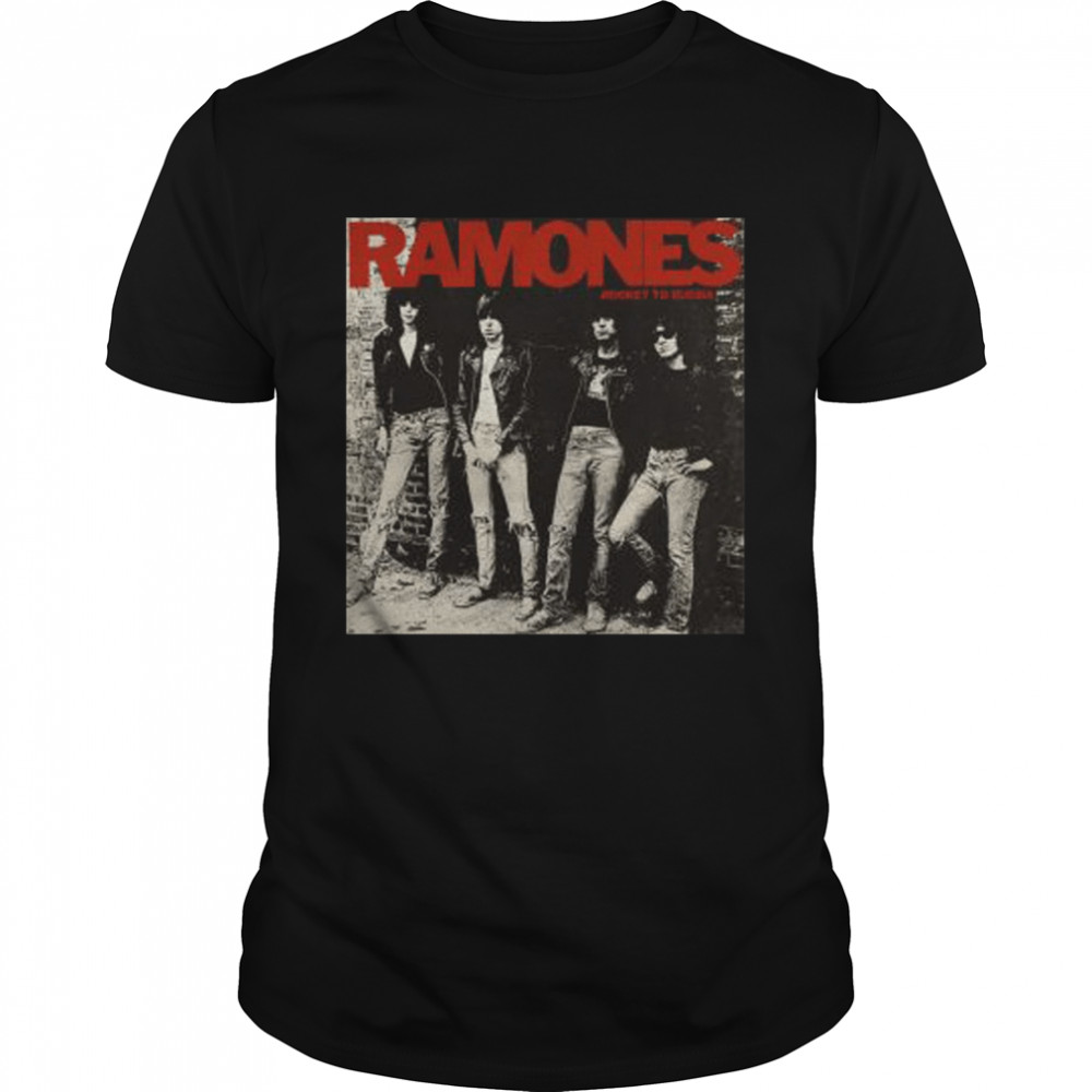 The Ramones Rocket To Russia Joey Dee Dee Official shirt
