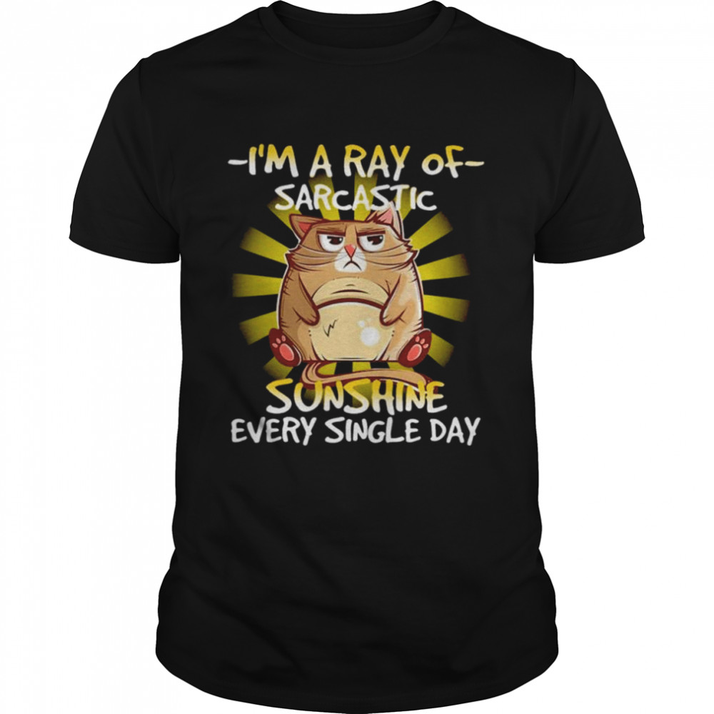I’m a ray of sarcastic sunshine every single day shirt